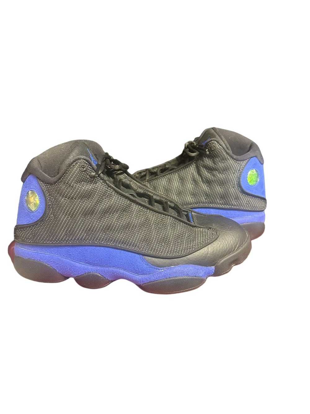 Jordan Brand Nike Air Jordan 13 Black Hyper Royal… - image 1