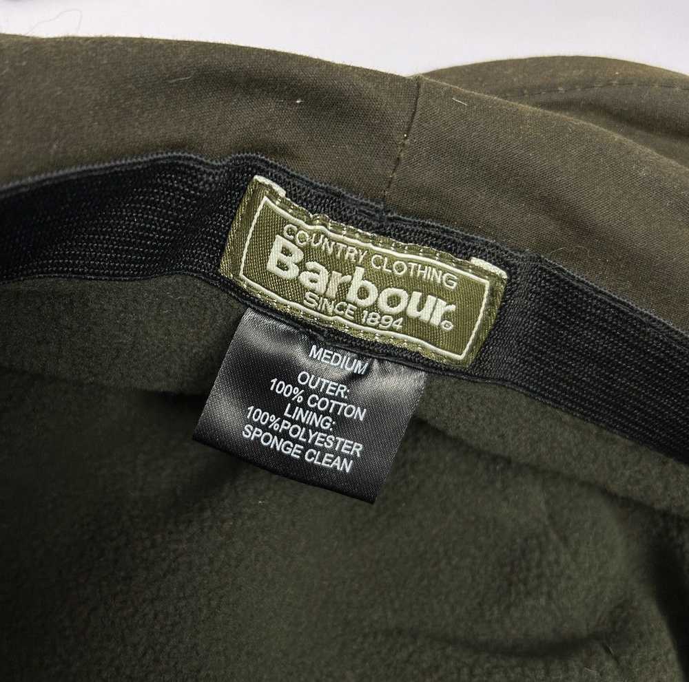 Barbour Barbour Ladies Rose Olive Wax Hat Size M - image 7