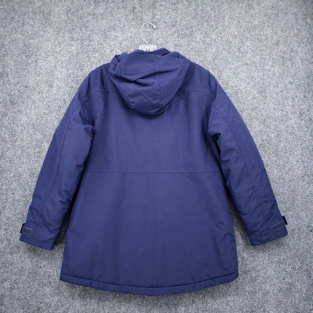 Vintage Lands End Jacket Women Small Blue Squall … - image 2