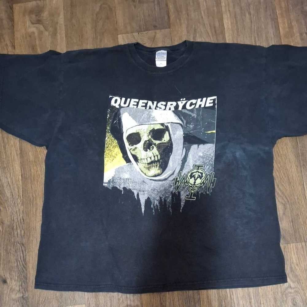 Rare Vintage Queensryche Nun Skull Graphic 2005 W… - image 1