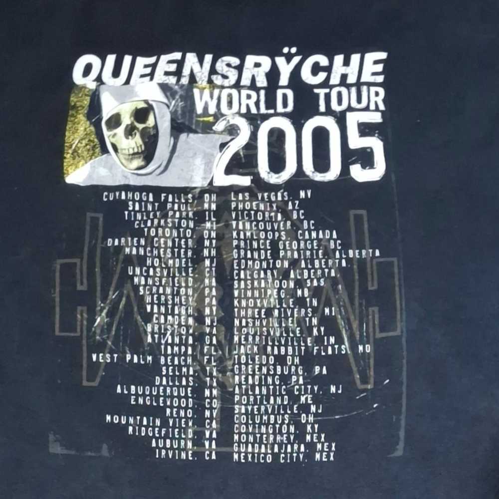 Rare Vintage Queensryche Nun Skull Graphic 2005 W… - image 7