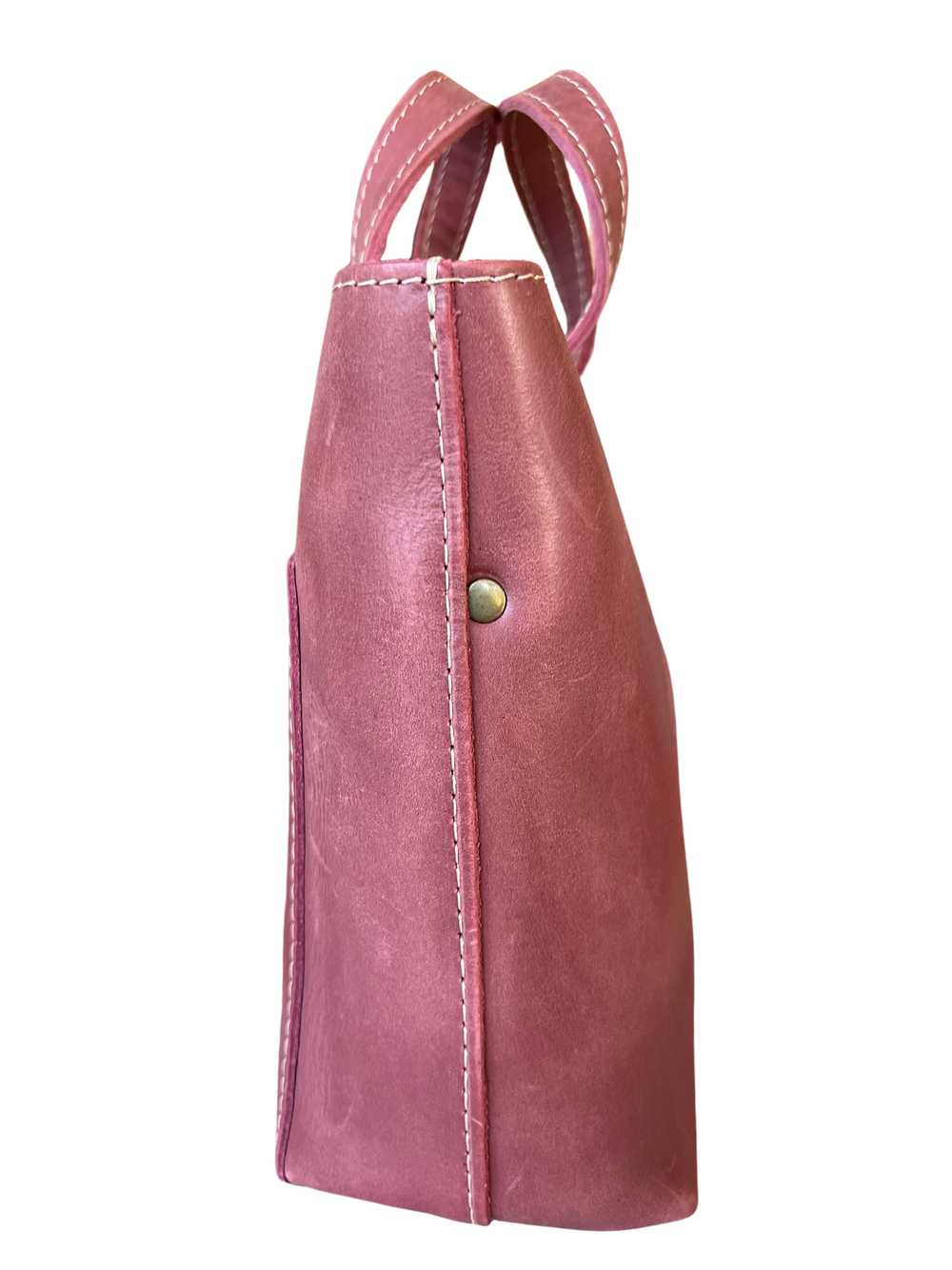 Portland Leather Mini Crossbody Tote - image 3