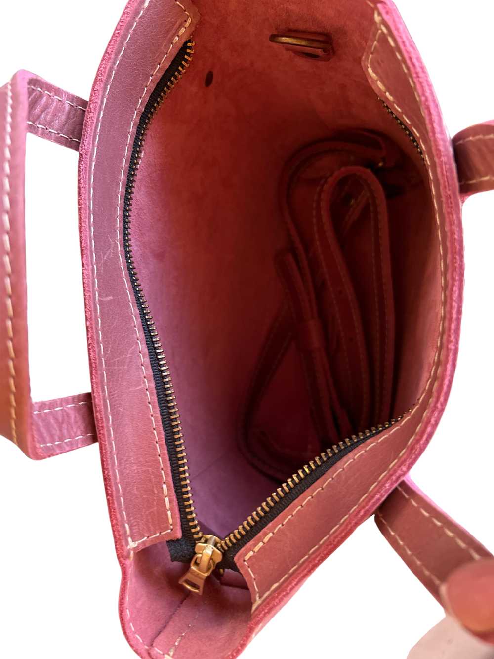 Portland Leather Mini Crossbody Tote - image 4