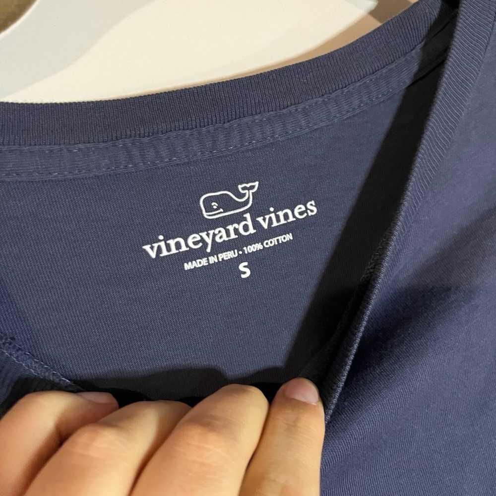 Vineyard Vines Santa Whale Design Navy Cotton Lon… - image 10