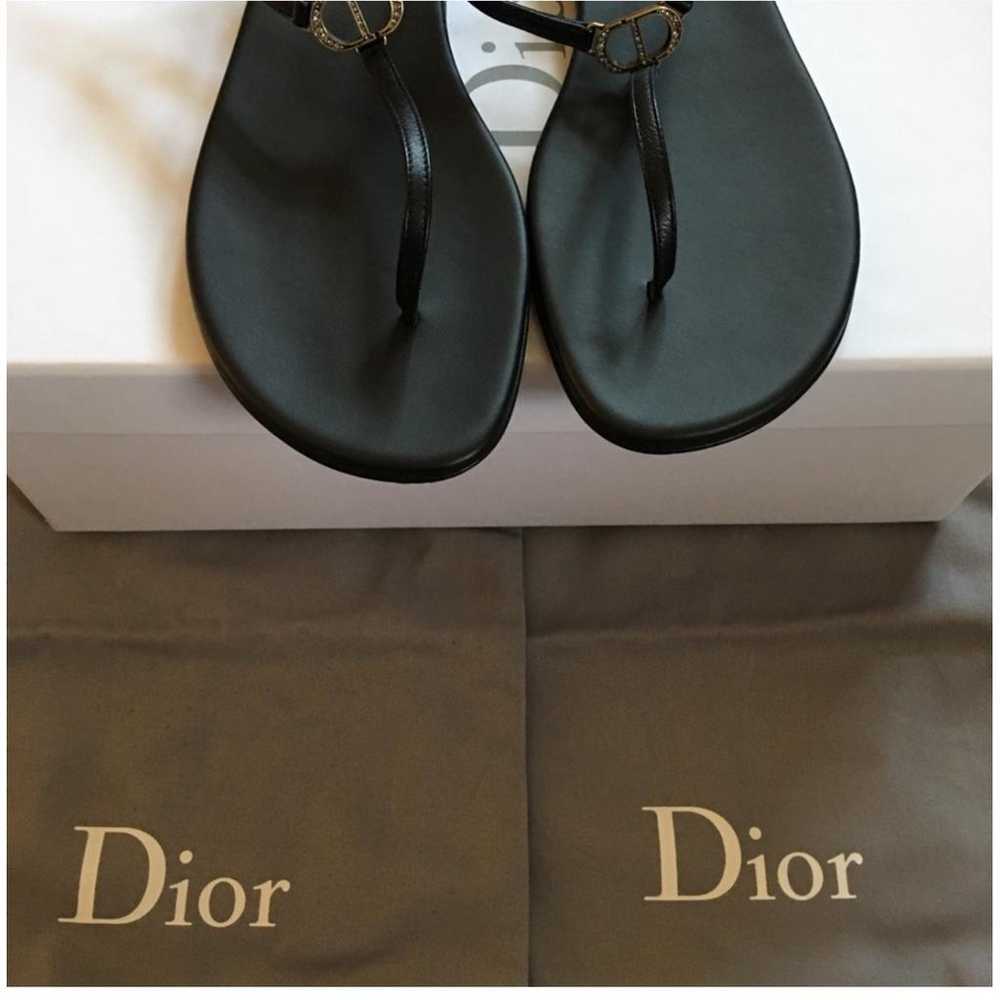 Dior Leather sandal - image 2