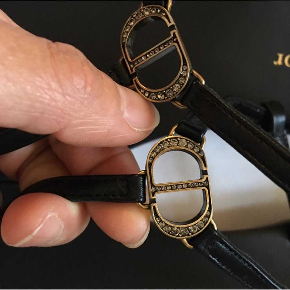 Dior Leather sandal - image 3