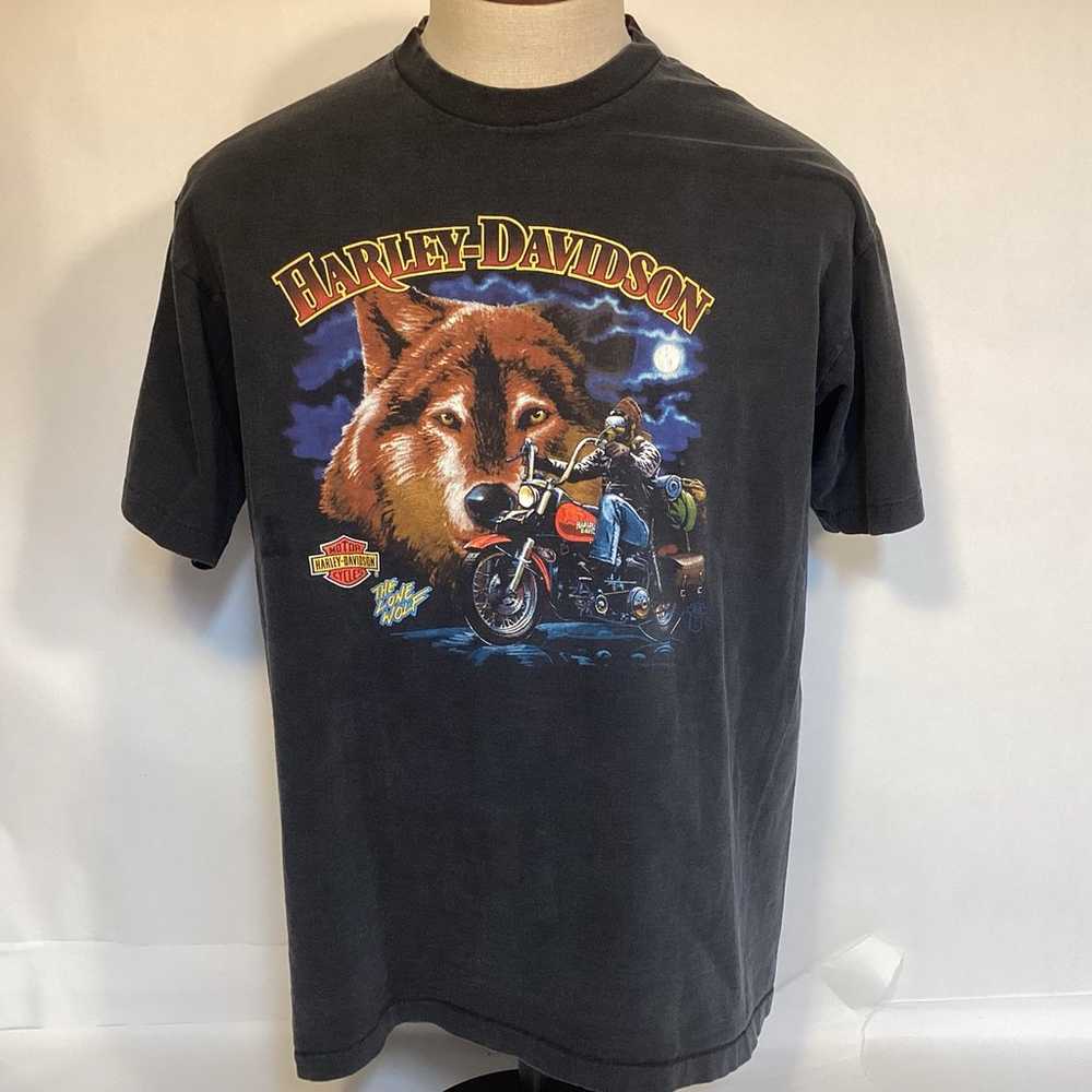 Vintage 80’s Harley-Davidson single stitch T-shir… - image 1