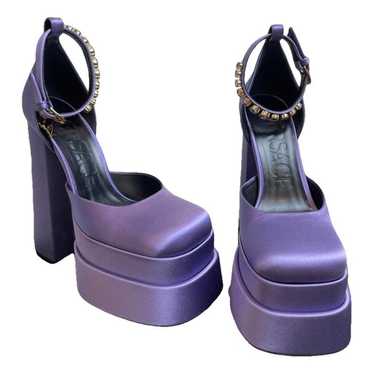 Versace Medusa Aevitas leather heels
