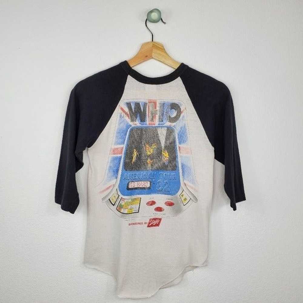The Who American Tour Raglan Band Shirt - image 11