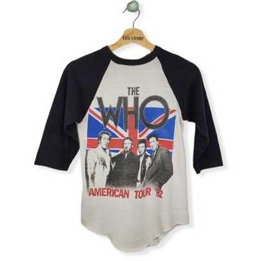 The Who American Tour Raglan Band Shirt - image 1