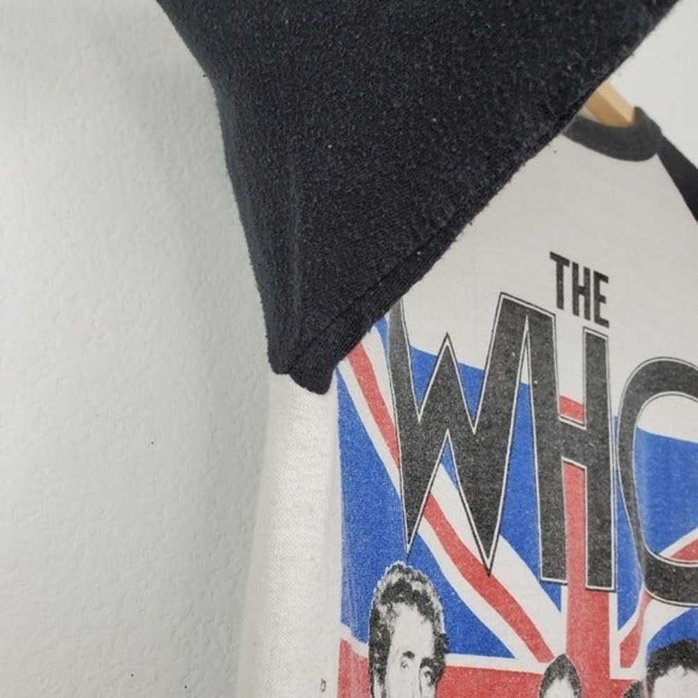 The Who American Tour Raglan Band Shirt - image 8
