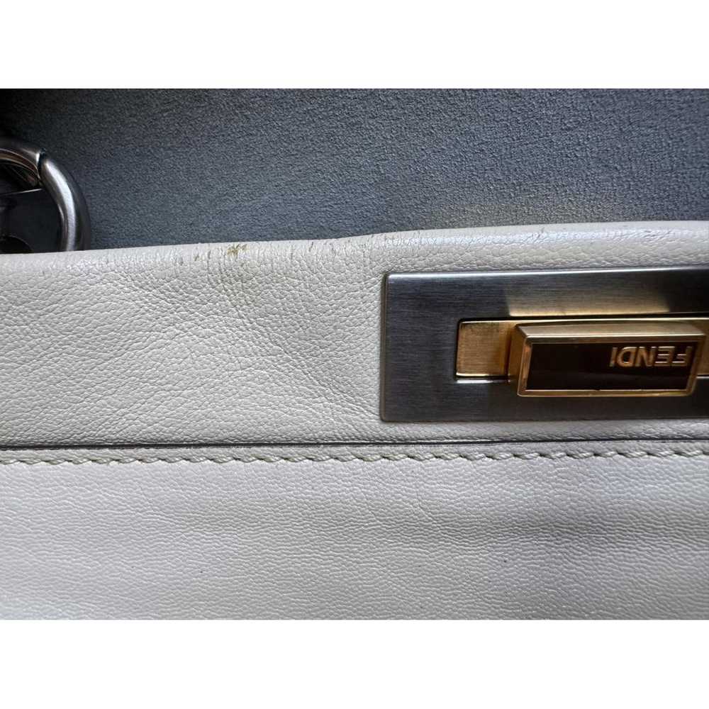 Fendi Peekaboo leather handbag - image 6