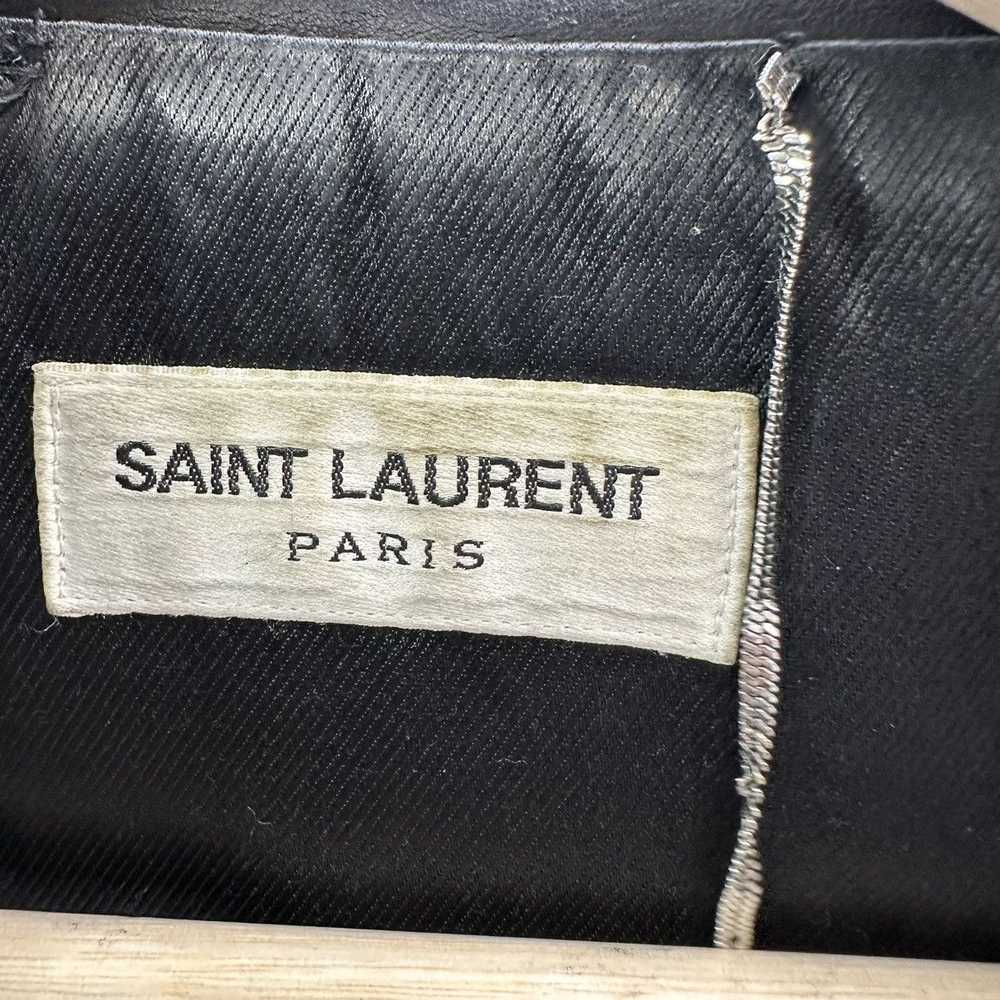 Yves Saint Laurent Saint Laurent Paris Leather Ja… - image 5