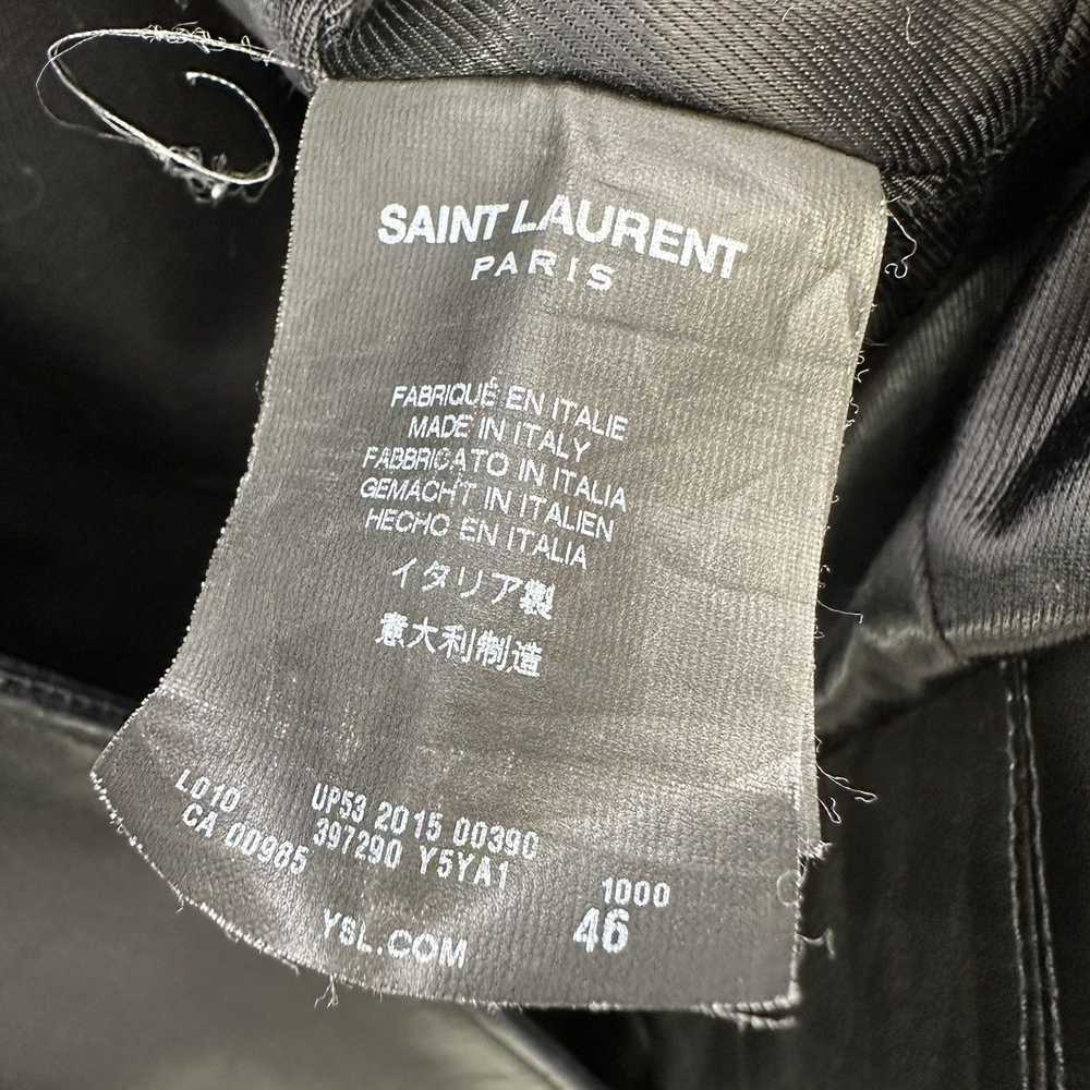 Yves Saint Laurent Saint Laurent Paris Leather Ja… - image 6