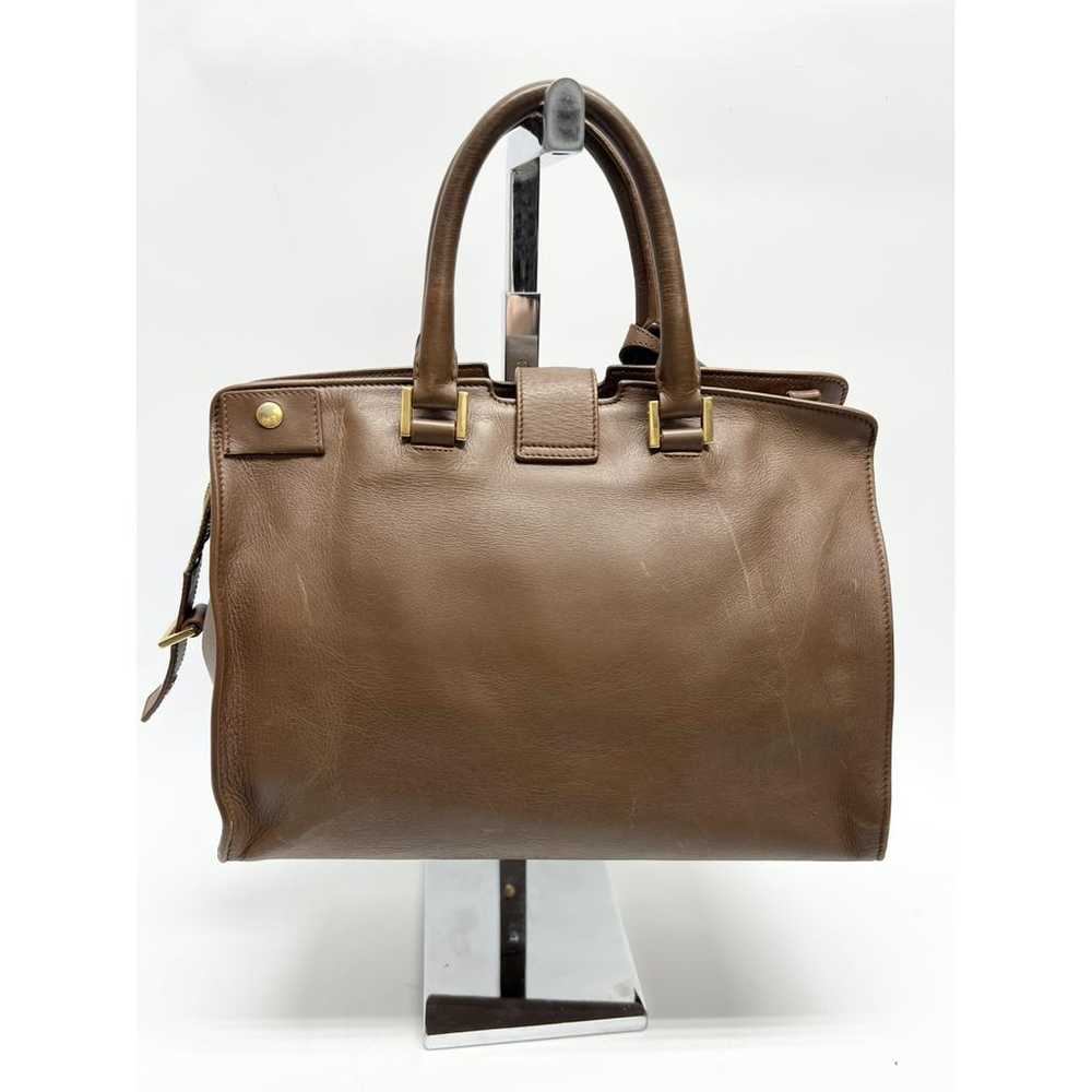 Saint Laurent Leather satchel - image 2