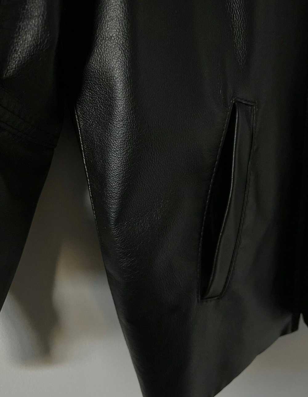 Genuine Leather × Leather Jacket × Vintage Black … - image 5