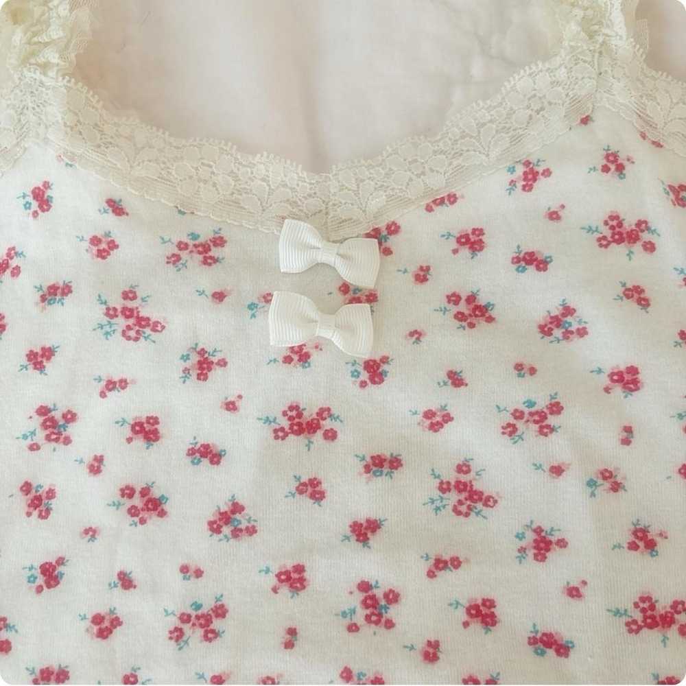 Liz Lisa floral lace bow cami - image 3