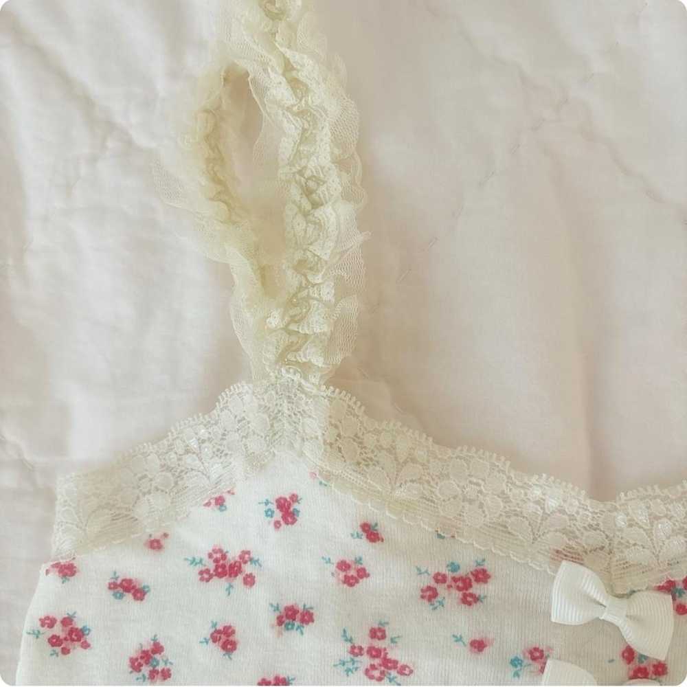 Liz Lisa floral lace bow cami - image 5