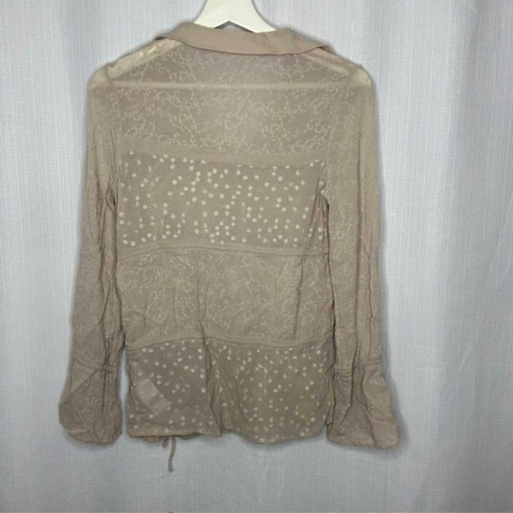Allsaints Abelie Embroidered Long Sleeve Blouse - image 3