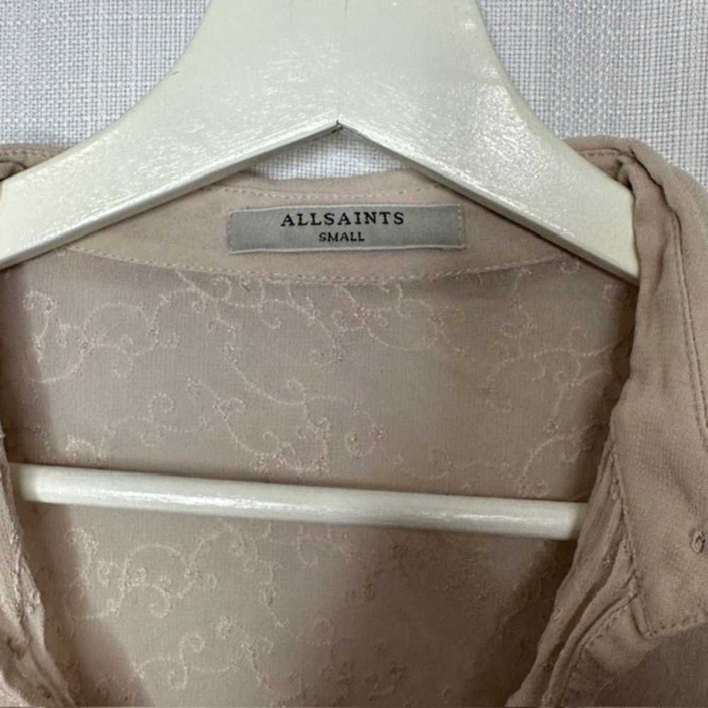 Allsaints Abelie Embroidered Long Sleeve Blouse - image 4