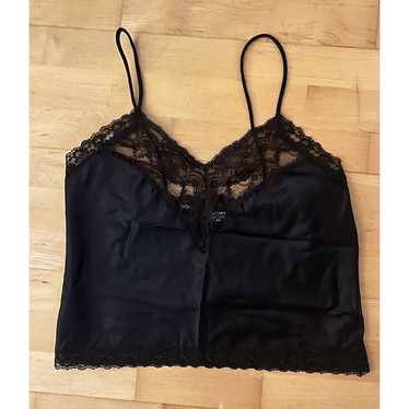 VTG Christian Dior black women's silky Cropped Ca… - image 1