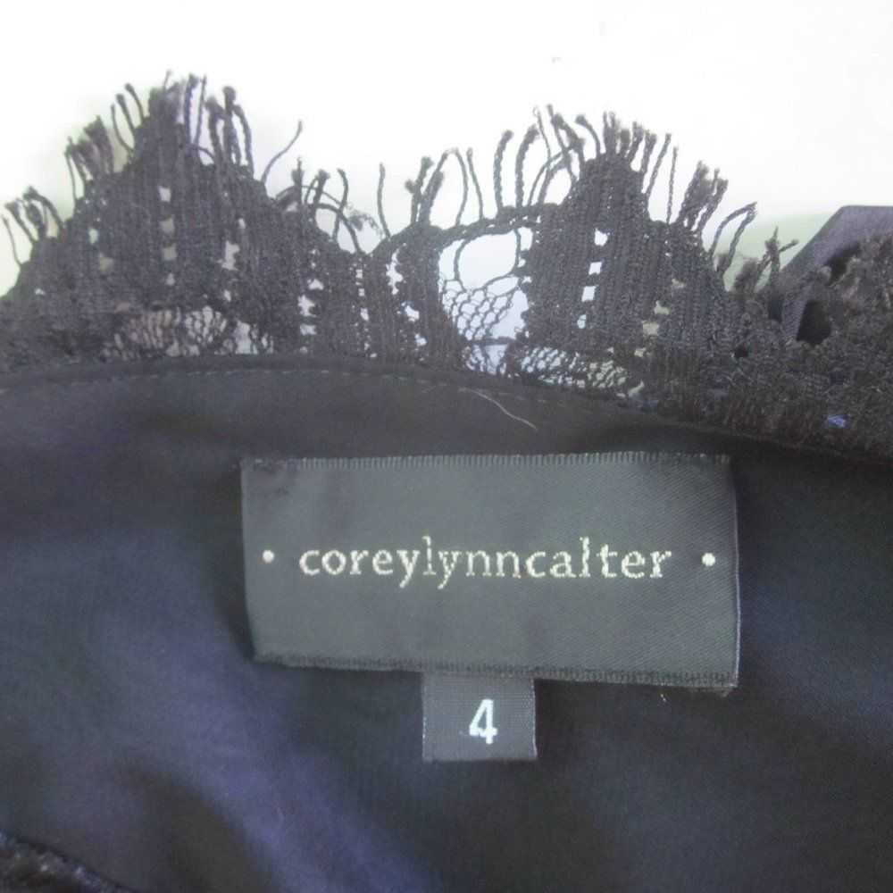 Corey Lynn Calter Corey Lynn Calter Blue Black Do… - image 3