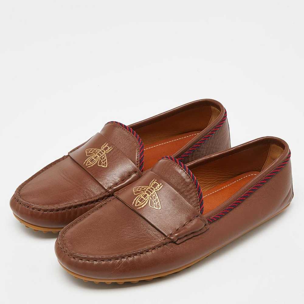 Gucci Leather flats - image 2