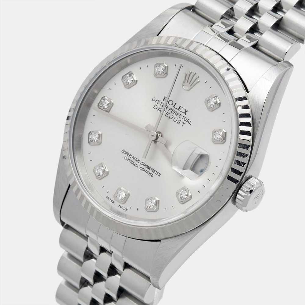 Rolex White gold watch - image 2