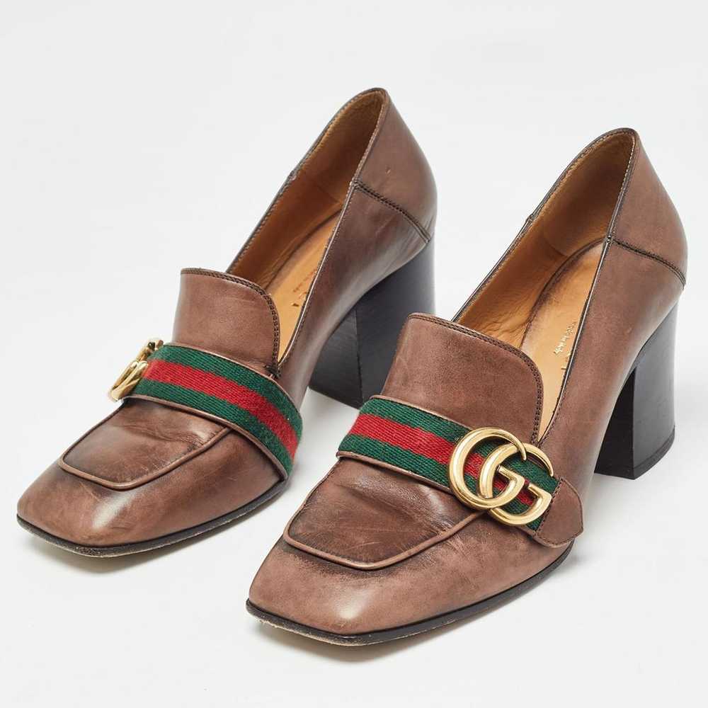 Gucci Leather heels - image 2