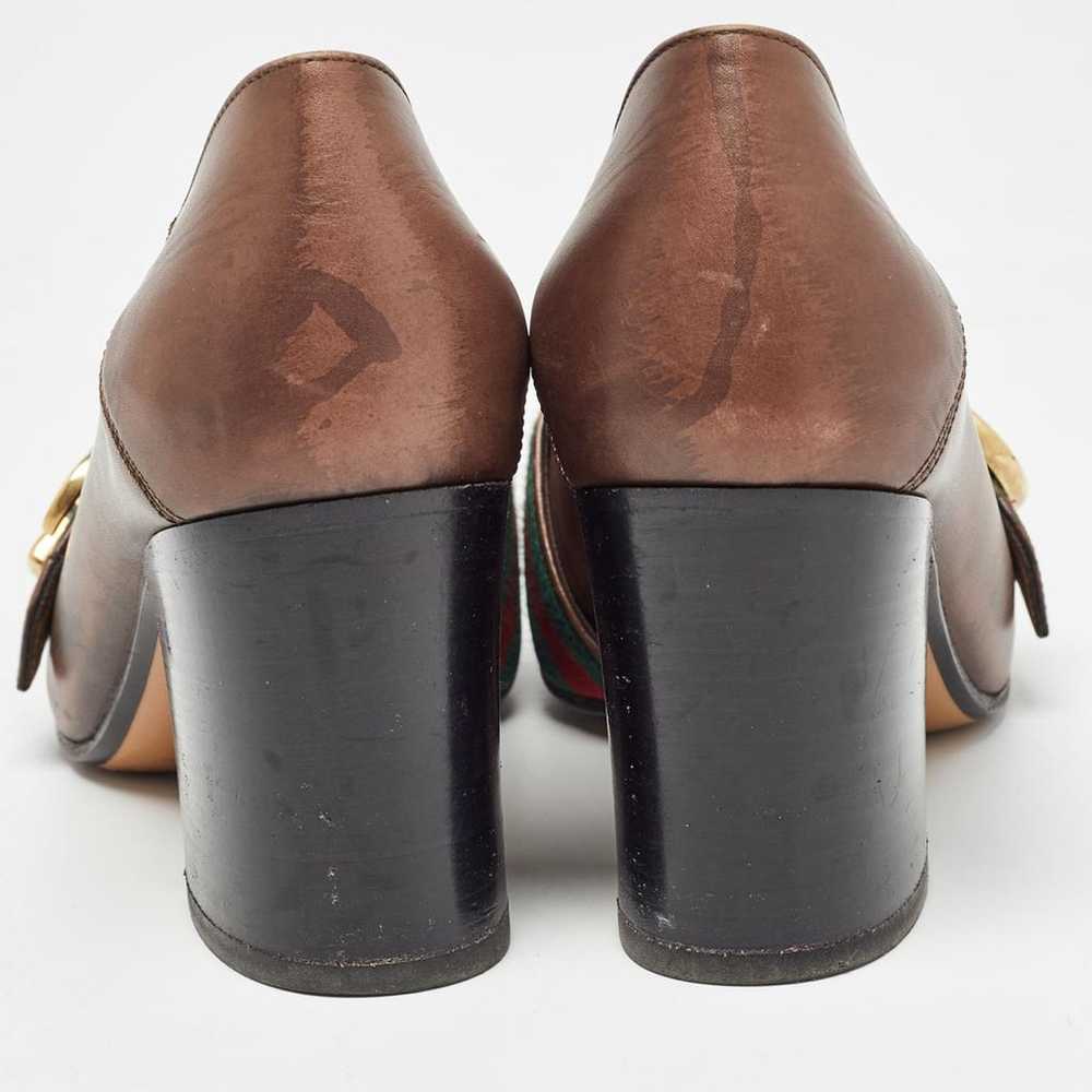 Gucci Leather heels - image 4