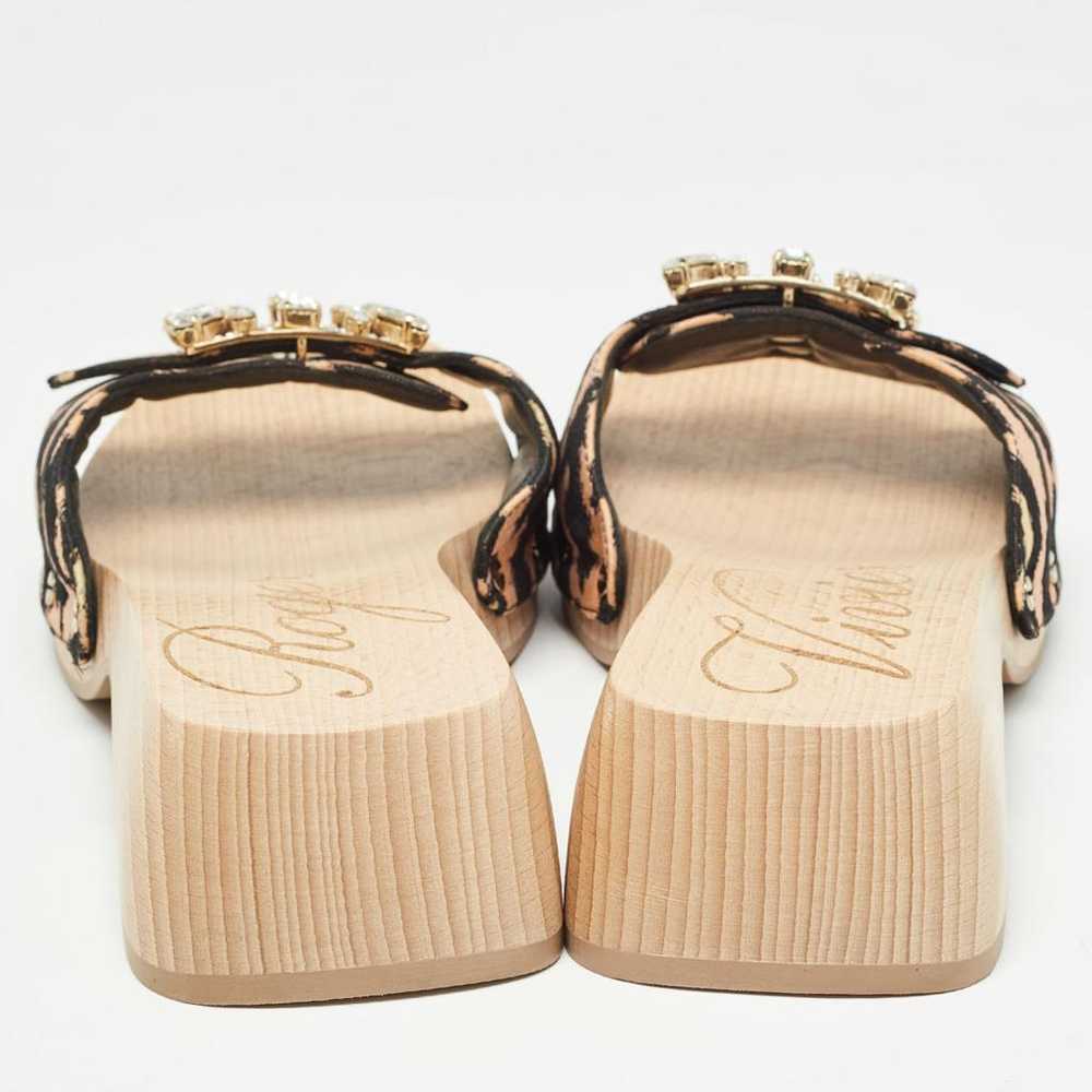 Roger Vivier Cloth sandal - image 4