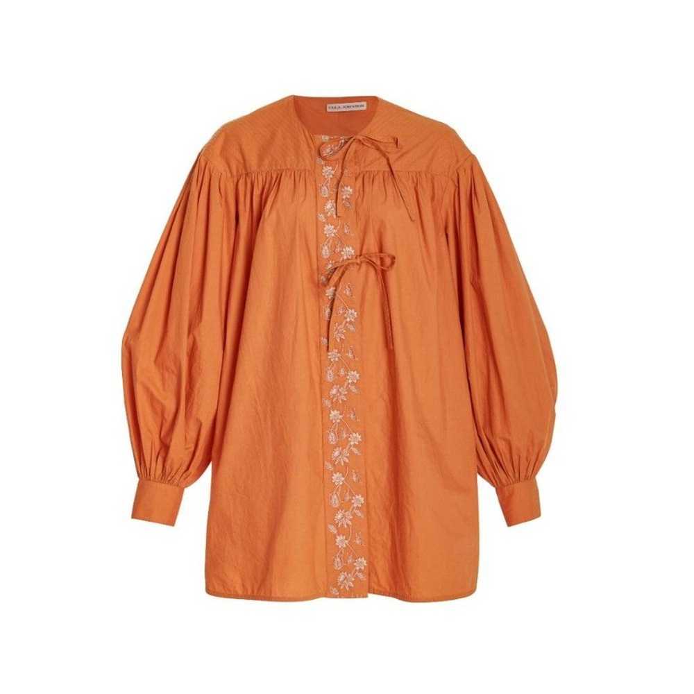 Ulla Johnson Scarlett Cotton Tunic Top - image 1