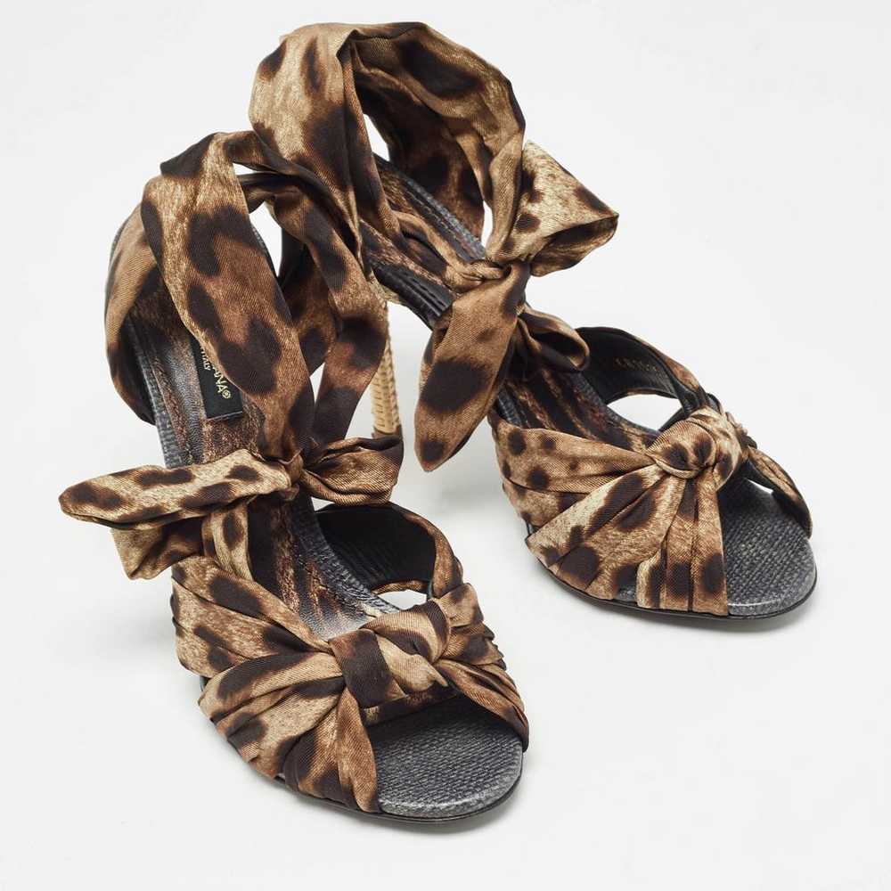 Dolce & Gabbana Cloth sandal - image 3