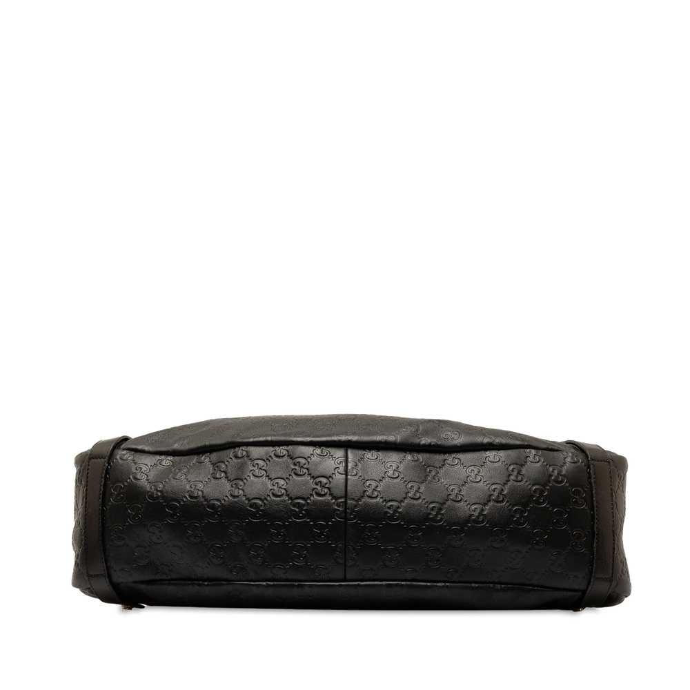 Black Gucci Guccissima D Ring Pelham Shoulder Bag - image 4