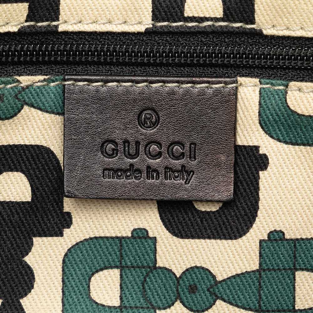 Black Gucci Guccissima D Ring Pelham Shoulder Bag - image 6