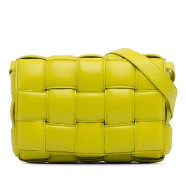 Green Bottega Veneta Intrecciato Padded Cassette … - image 1