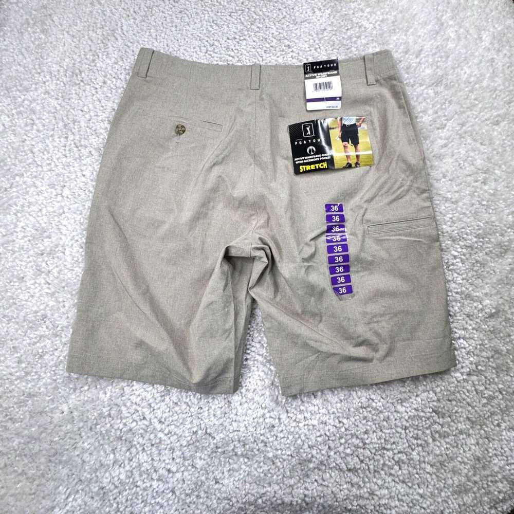 Pga Tour PGA Tour Shorts Mens 36 Brown Golf Chino… - image 2