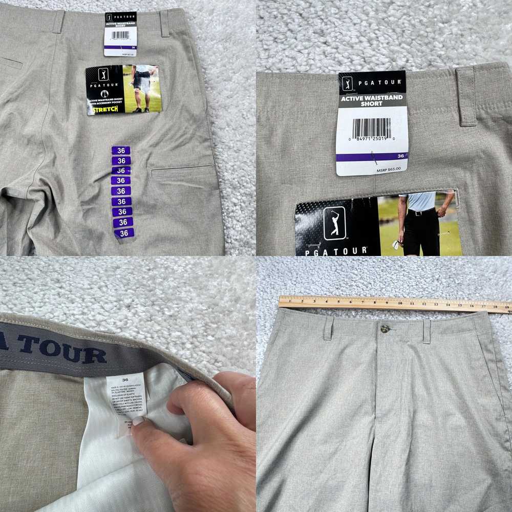 Pga Tour PGA Tour Shorts Mens 36 Brown Golf Chino… - image 4