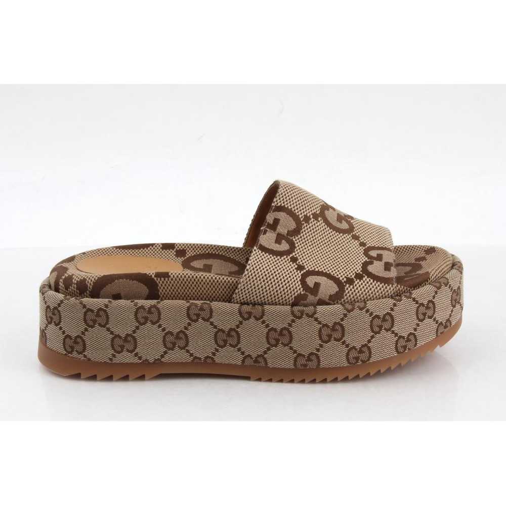 Gucci Cloth sandal - image 2