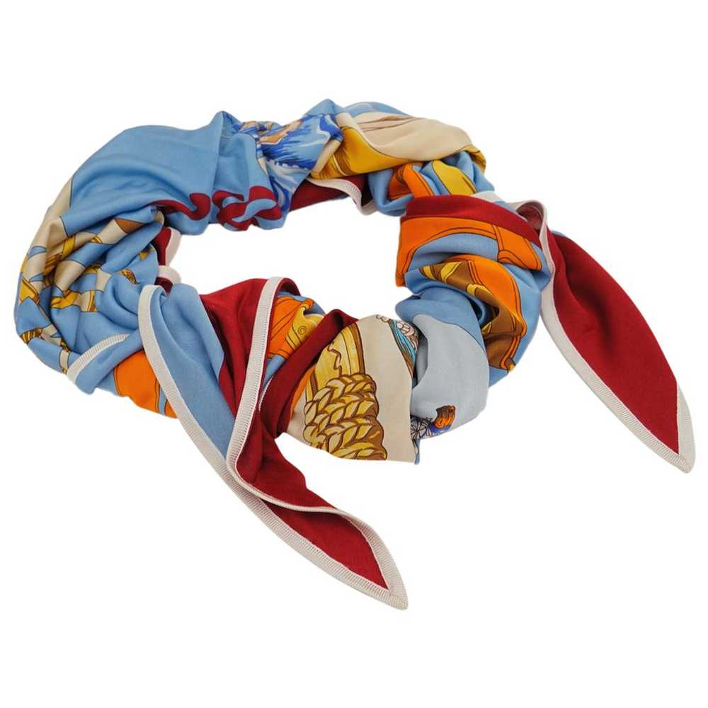 Hermès Pointu silk scarf - image 1