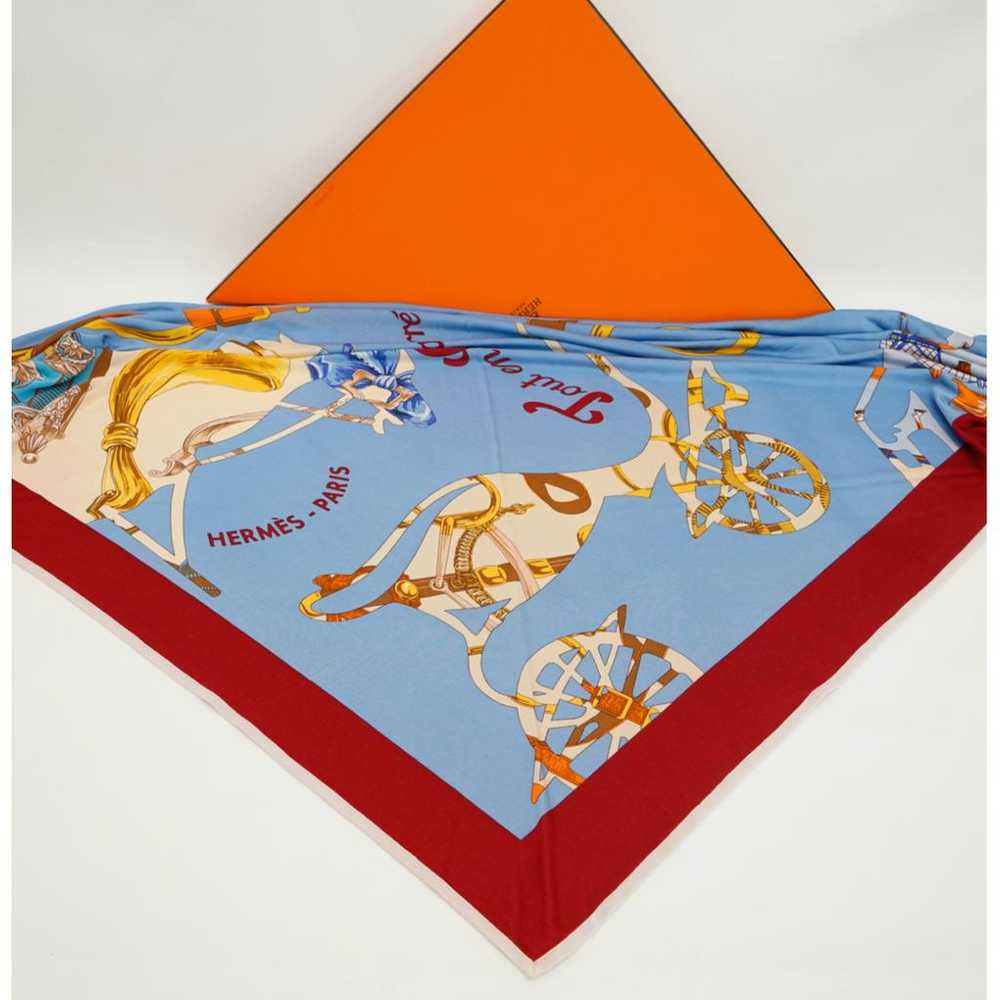 Hermès Pointu silk scarf - image 6