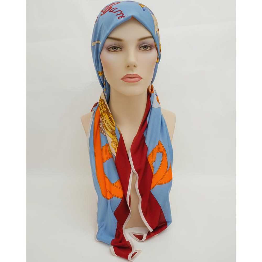 Hermès Pointu silk scarf - image 8