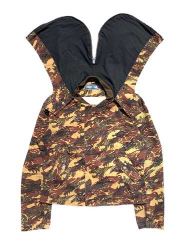 20471120 RARE Dragon Camo Hooded Jacket - image 1