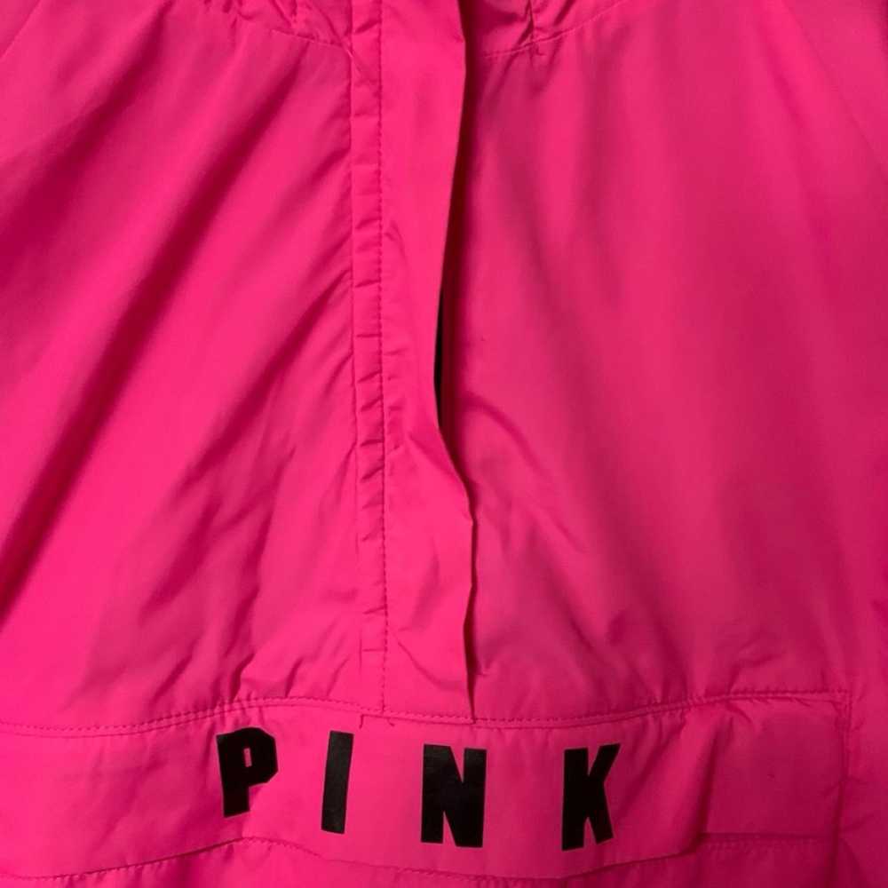 PINK Victoria’s Secret Pink Windbreaker Hooded Ja… - image 2