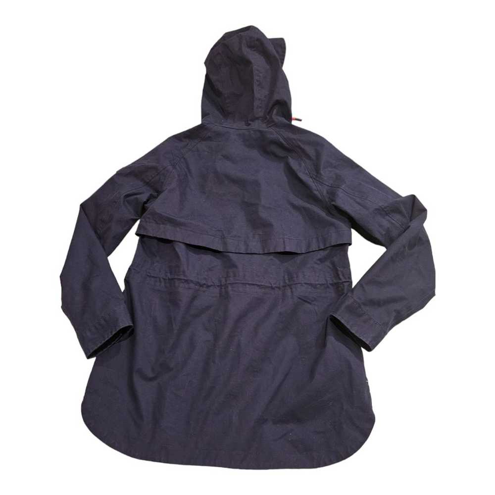 Joules Size 4 Blue Long Sleeve Hooded Raincoat - image 4