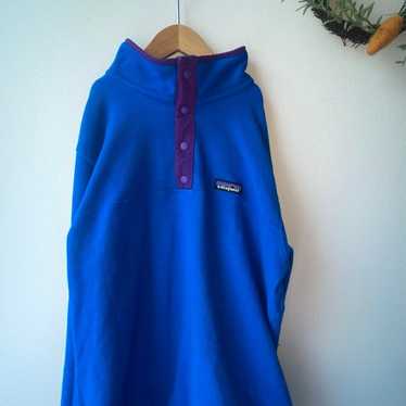 Patagonia fleece pullover sweaters