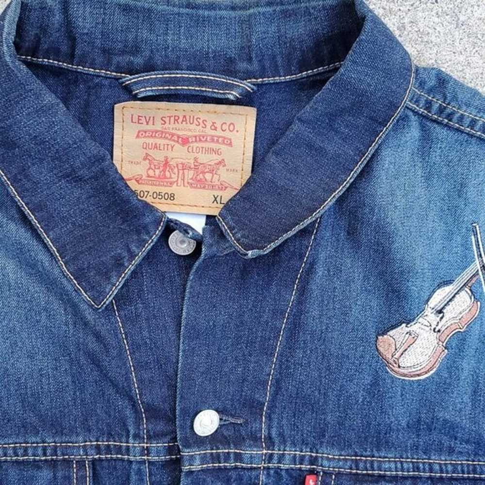 Vintage Levi's Denim Jean Button up Jacket - image 3