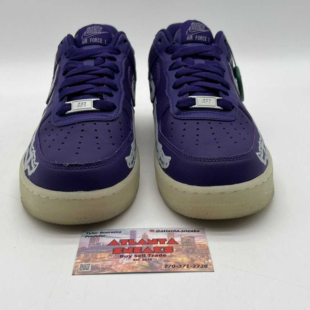 Nike Air Force 1 low purple skeleton - image 2