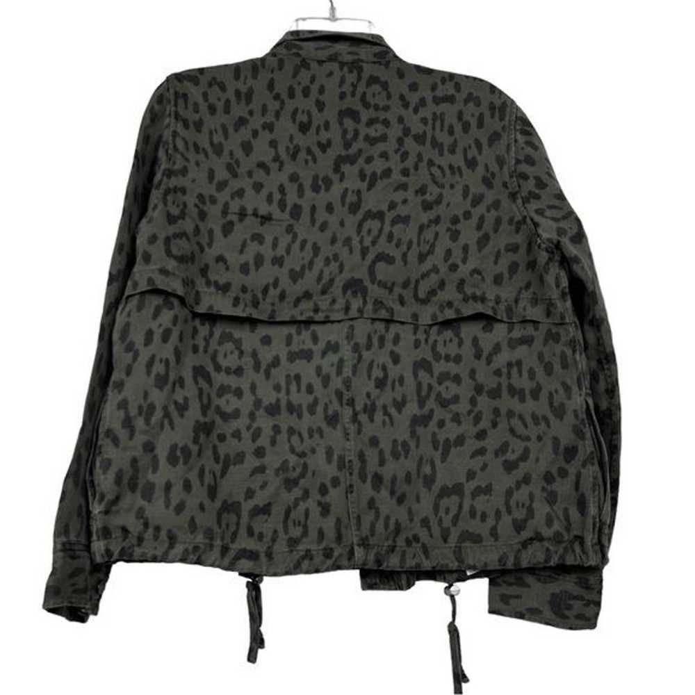 Rails Collin’s Green Leopard Zip Snap Jacket - image 4