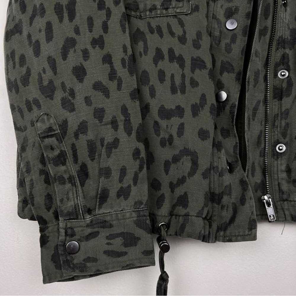 Rails Collin’s Green Leopard Zip Snap Jacket - image 5